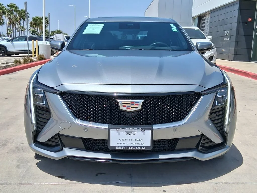 Used 2025 Argent Silver Metallic Cadillac Sport image 2