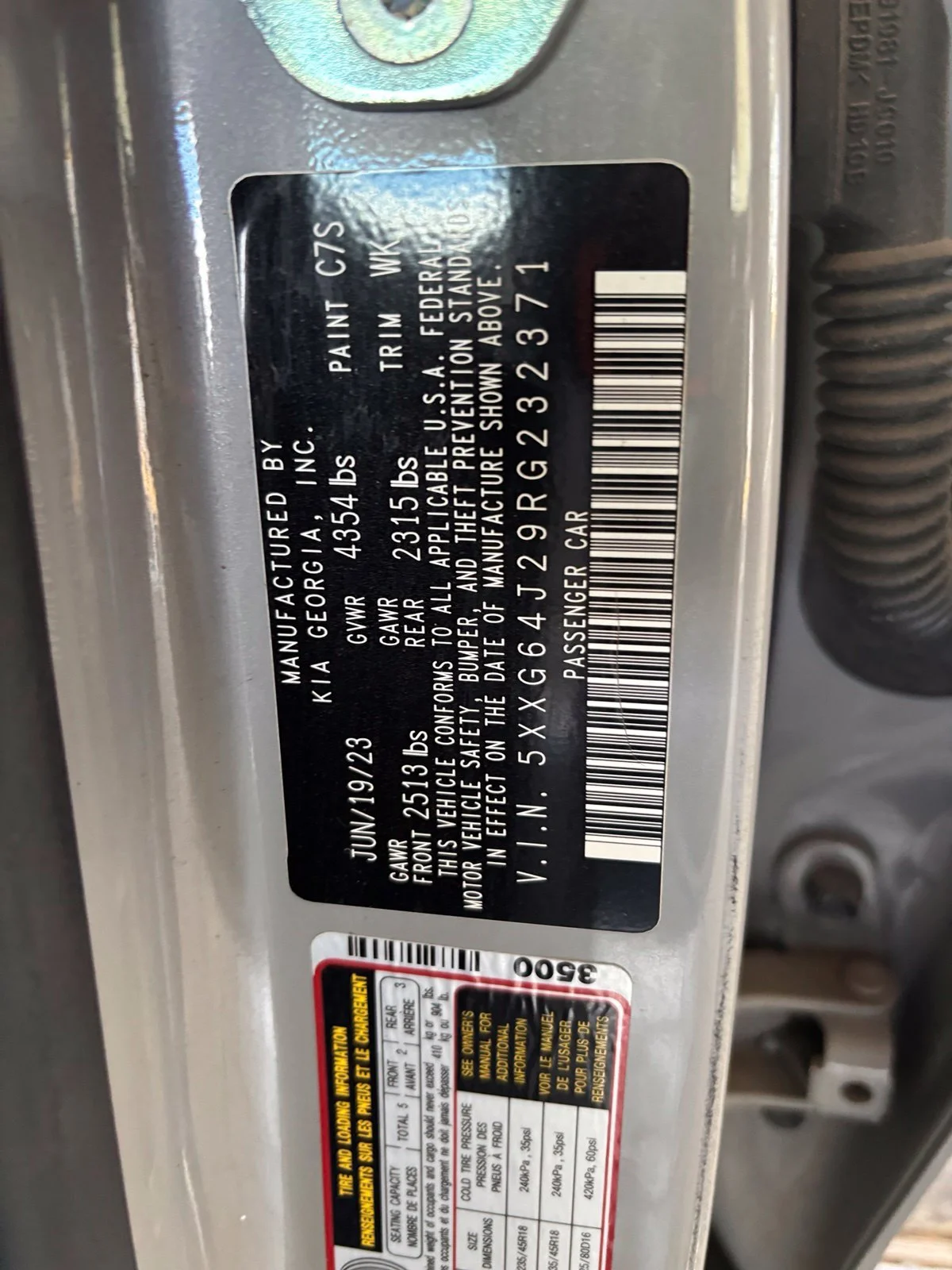 Used 2024 Gray Kia GT-Line image 14