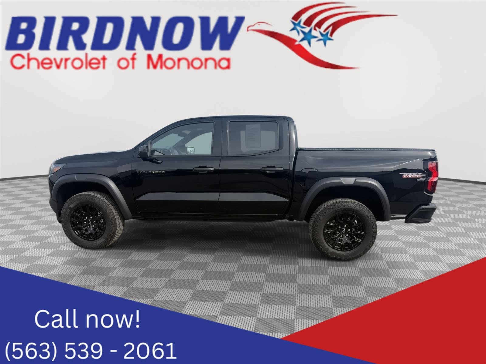 Used 2025 Black Chevrolet Trail Boss image 1