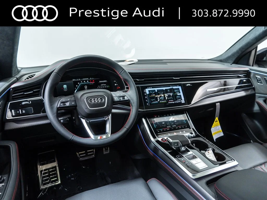 New 2026 Glacier White Metallic Audi 4.0T Prestige image 4