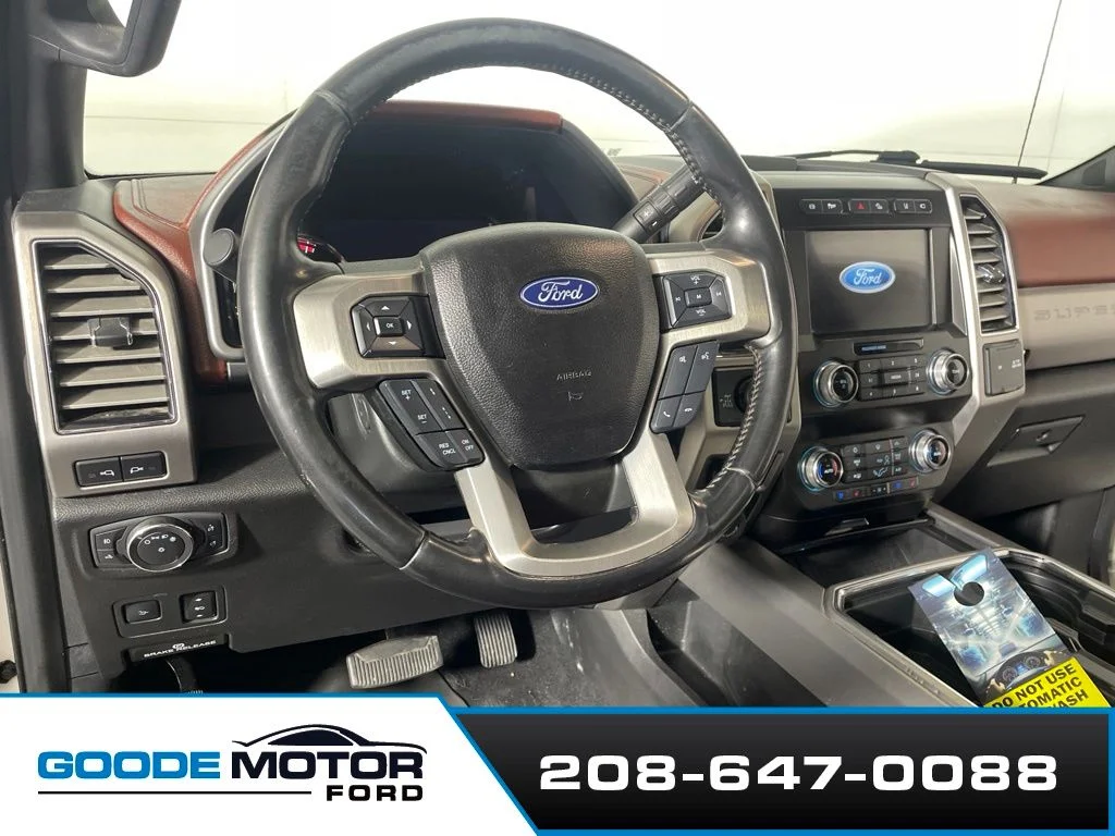 Certified Used 2021 White Metallic Ford Platinum image 9