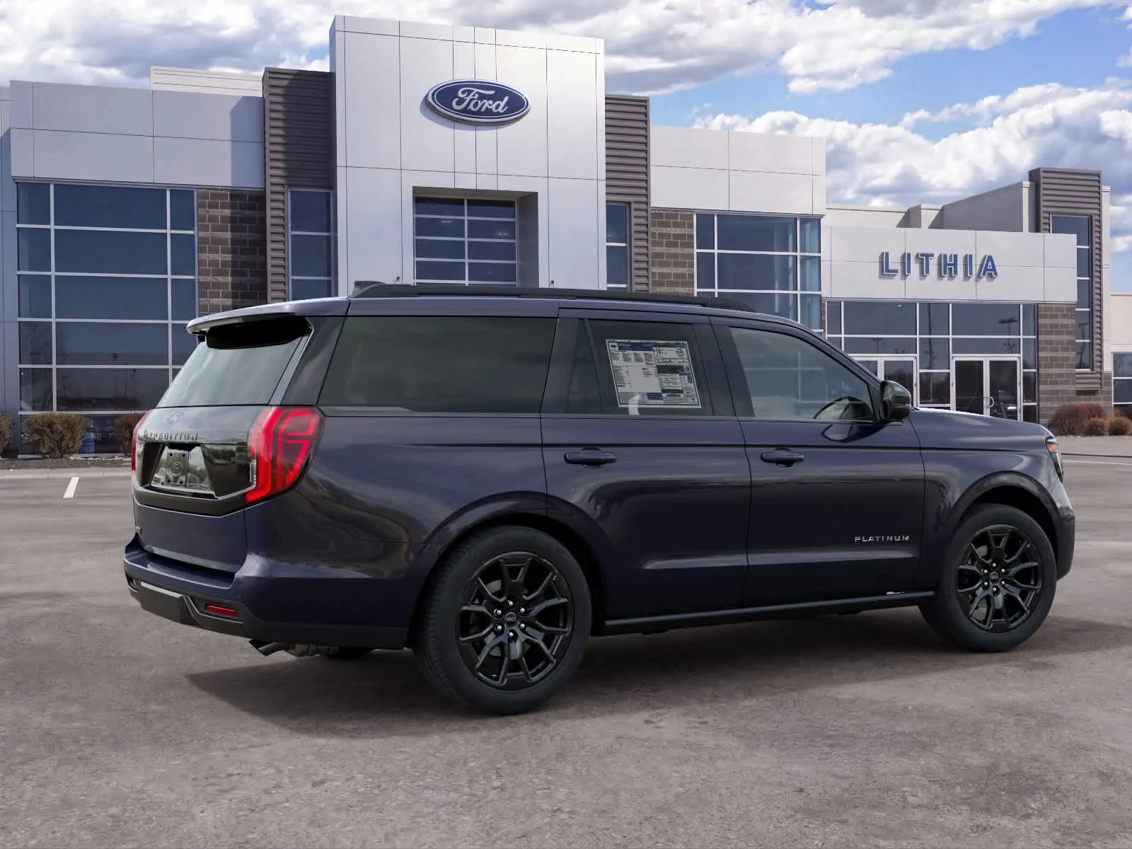 New 2027 Blue Ember Metallic Ford Platinum image 6