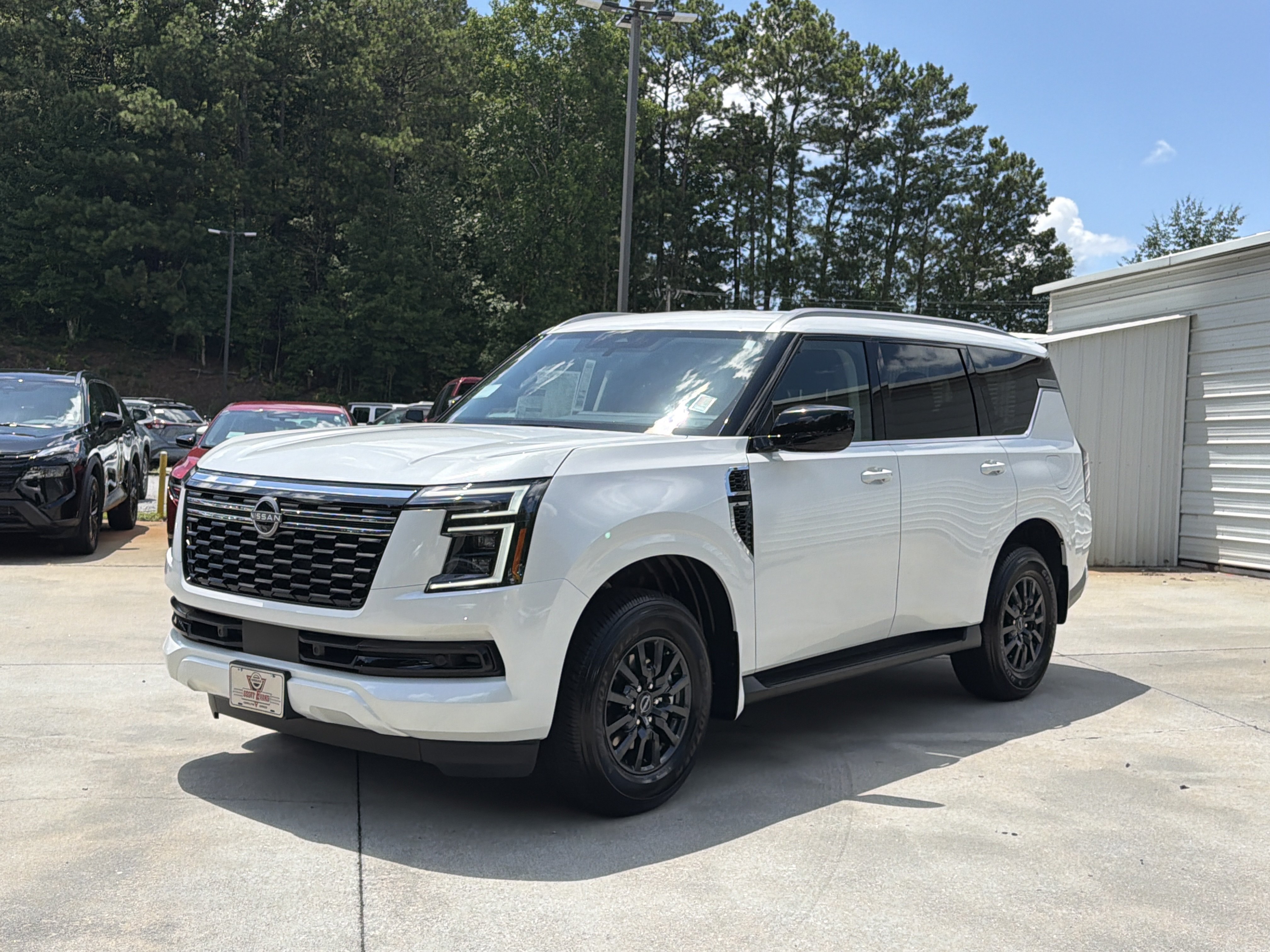 New 2026 Aspen White Tricoat Nissan SV image 4