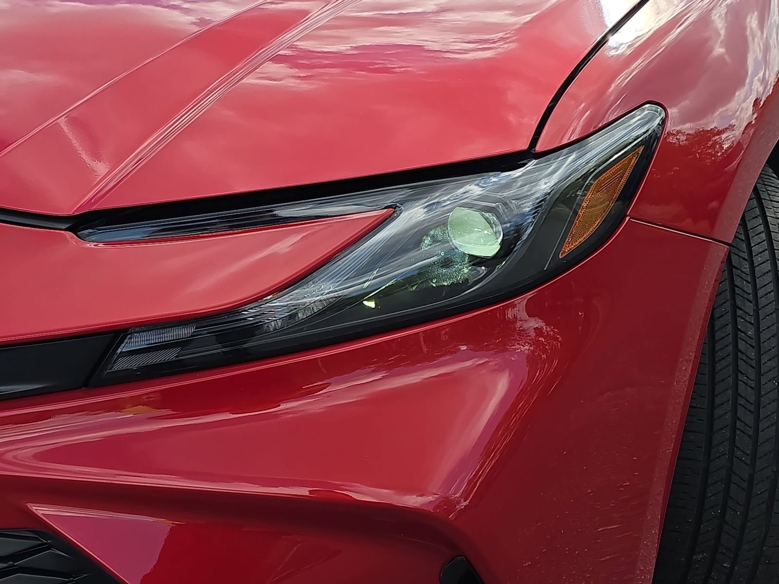 Used 2025 Red Toyota LE image 29