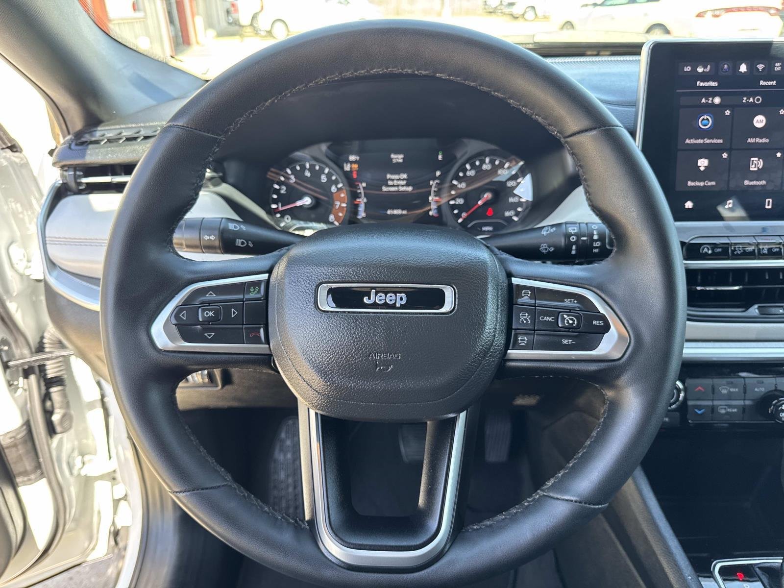 Used 2025 Bright White Clearcoat Jeep Limited image 21