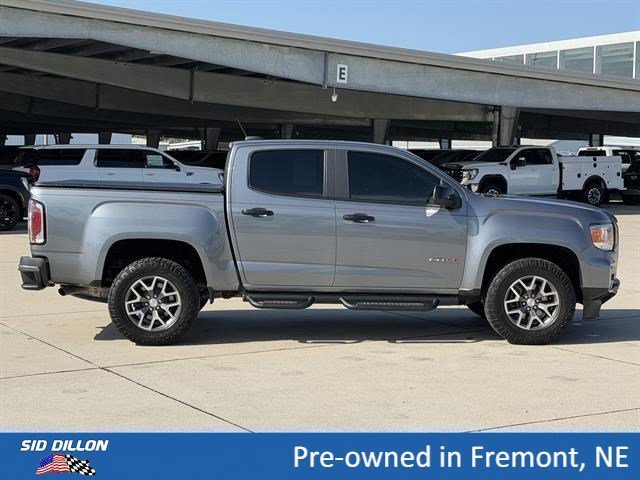 Used 2021 Satin Steel Metallic GMC 4WD AT4 w/Cloth image 3