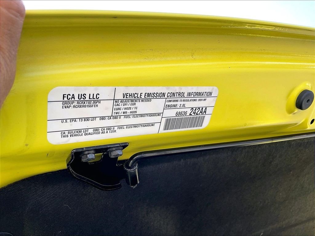 Used 2024 Yellow Jeep Sahara 4xe image 35