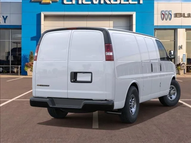 New 2026 White Chevrolet Work Van image 4