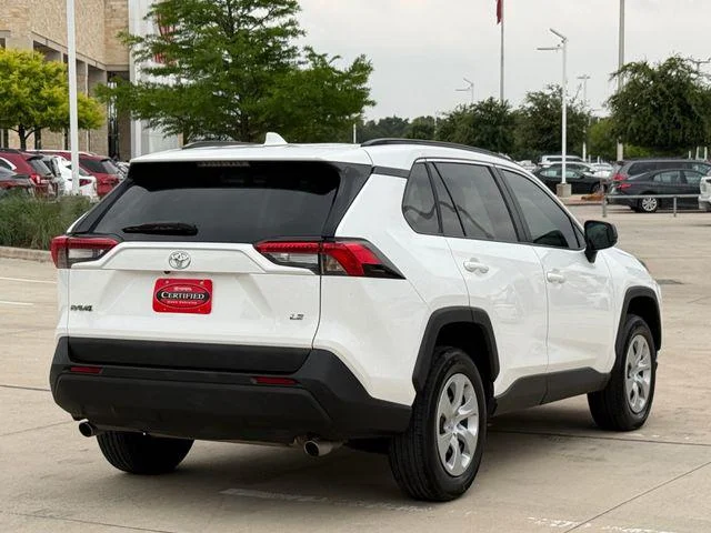 Certified Used 2021 White Toyota LE image 32