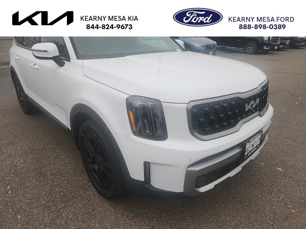 Used 2023 White Kia SX-Prestige X-Line image 1