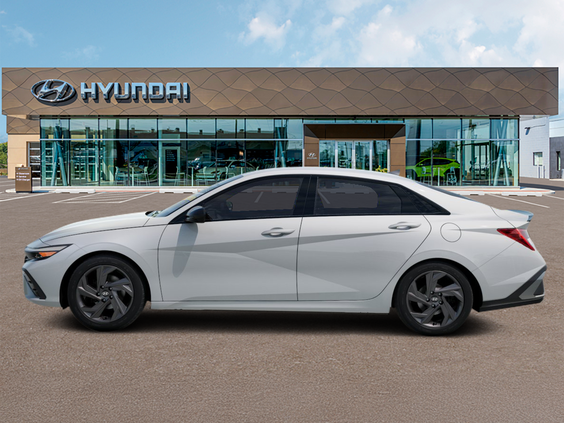 New 2026 Serenity White Hyundai SEL Sport Plus image 3