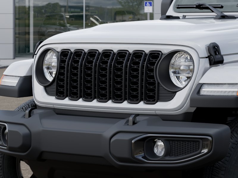New 2025 Bright White Clearcoat Jeep Sport S 4xe image 27