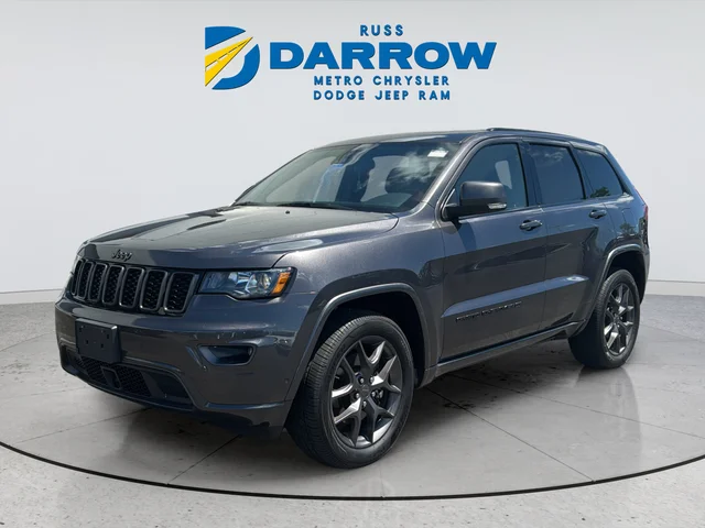 Used 2021 Gray Jeep Limited image 1