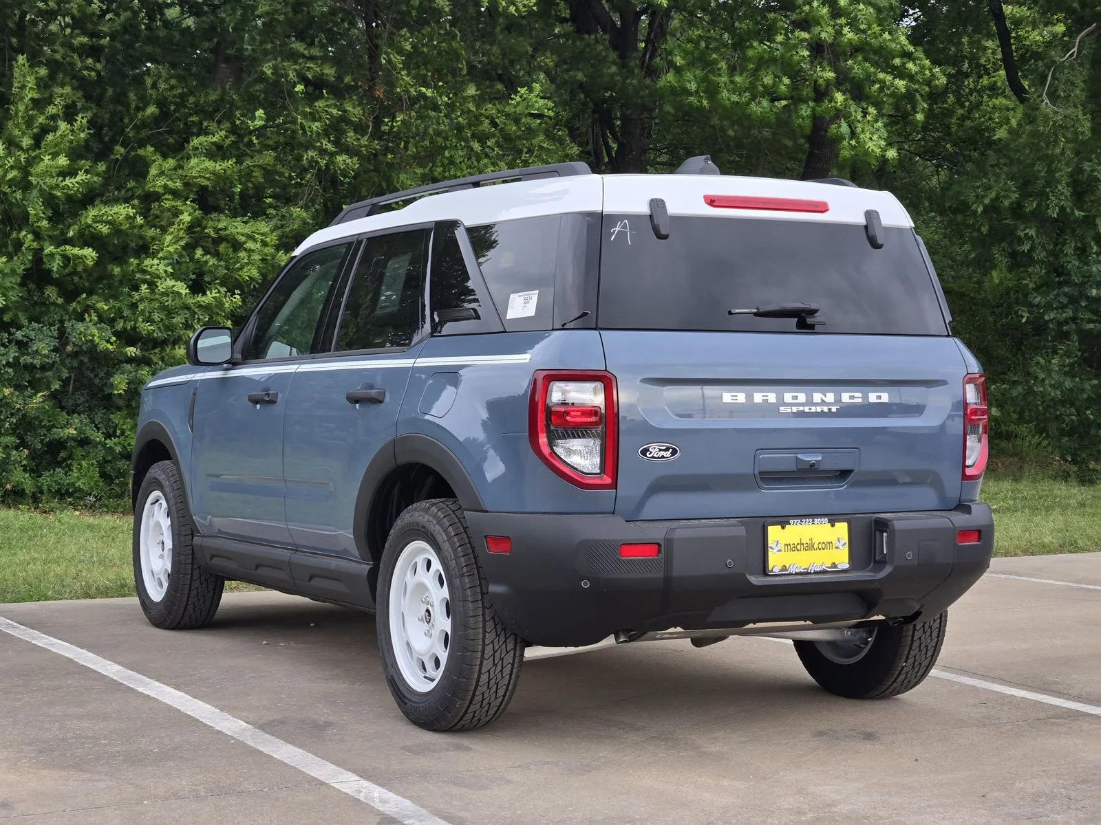 New 2026 Azure Gray Metallic Tri-Coat Ford Heritage image 3