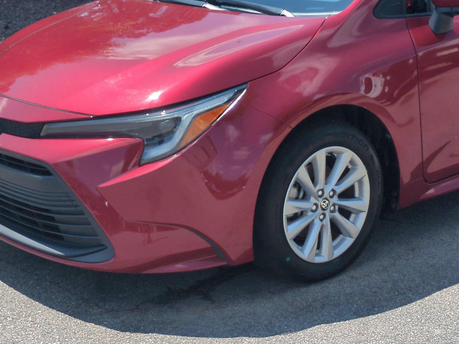 Used 2024 Ruby Flare Pearl Toyota Hybrid LE image 9