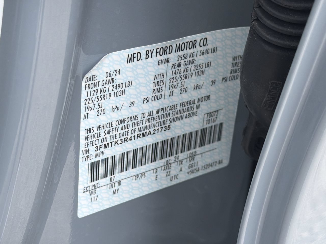 Used 2024 Glacier Gray Metallic TriCoat Ford Premium image 34