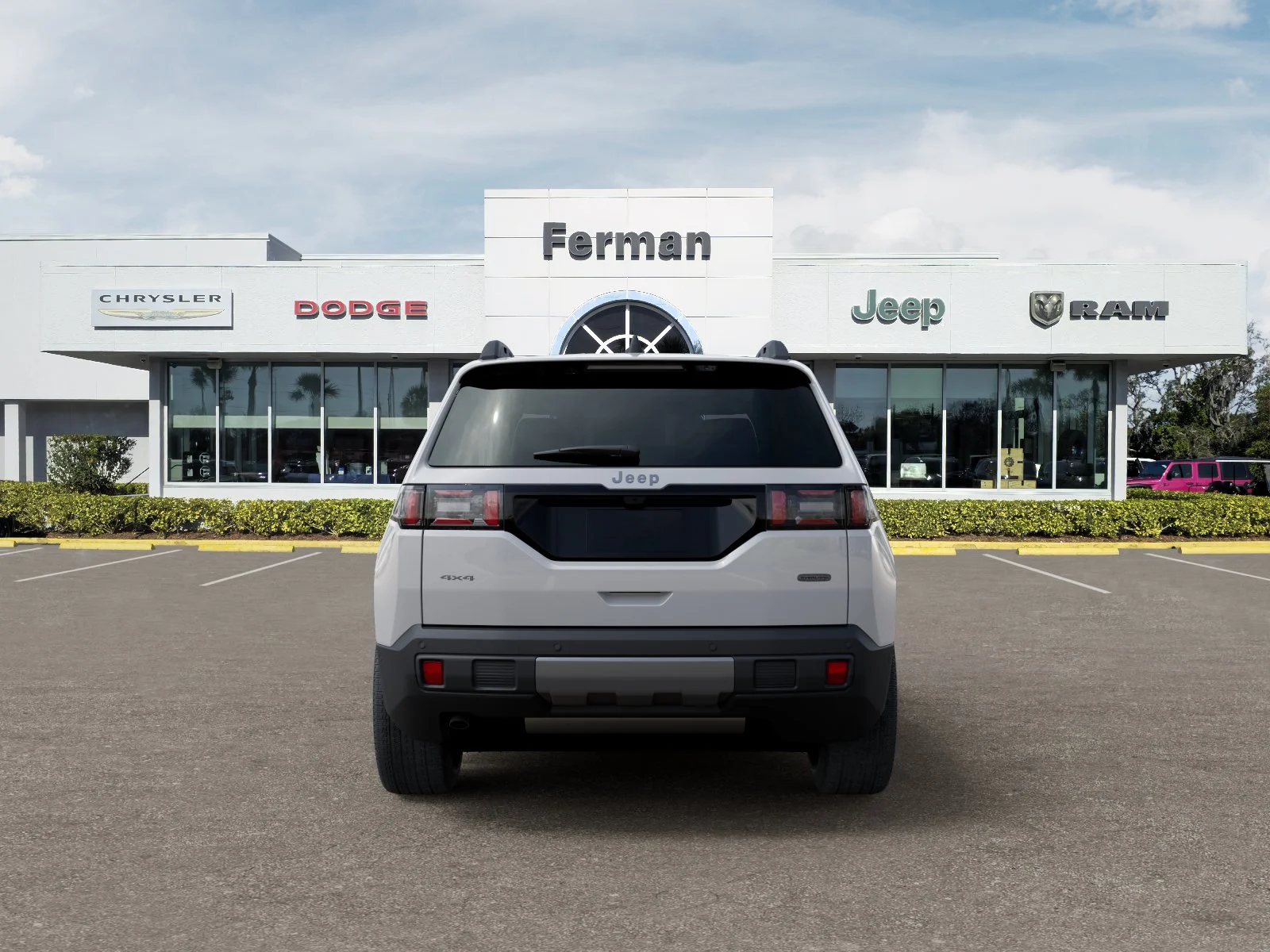 New 2026 Bright White Clear-Coat Exterior Paint Jeep Overland image 37