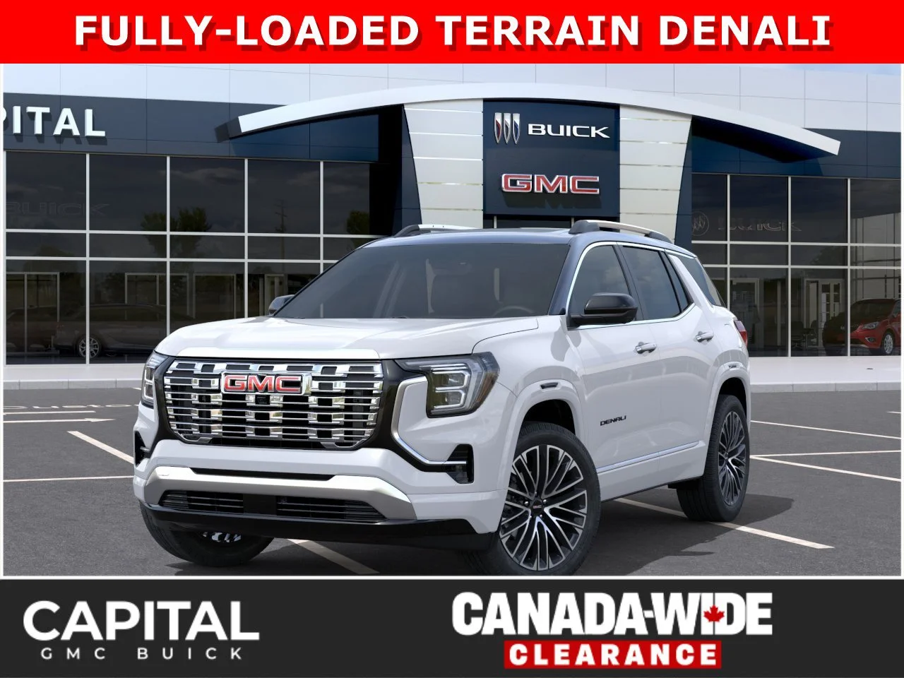 New 2027 Summit White GMC AWD Denali image 1