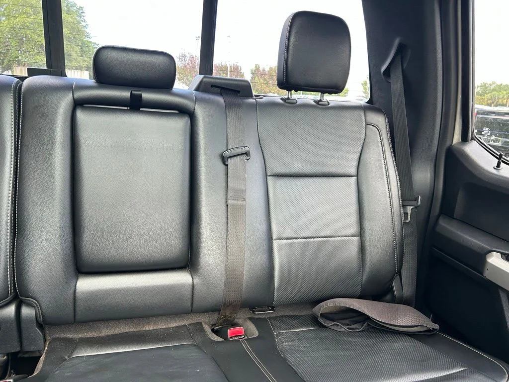 Used 2017 White Gold Metallic Ford Lariat image 14