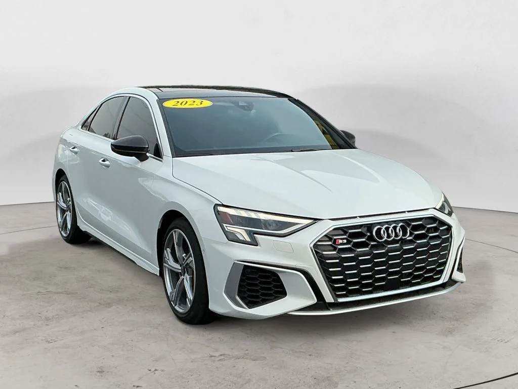 Used 2023 White Audi 2.0T Premium Plus image 3