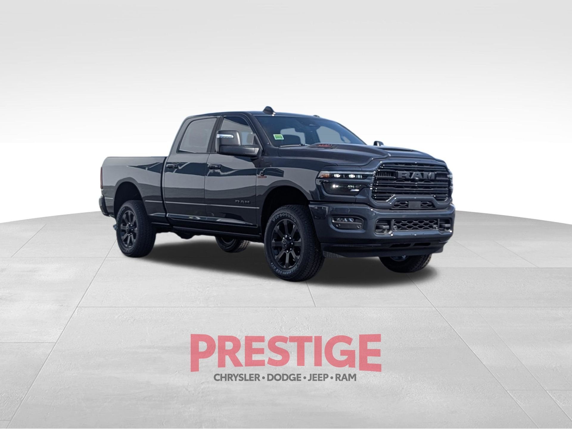 New 2026 Forged Blue Metallic Exterior Paint RAM Laramie image 3