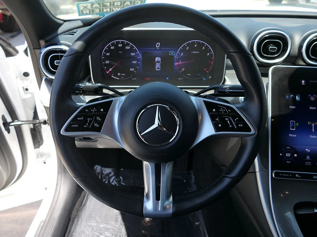 Used 2023 White Mercedes-Benz C 300 image 17