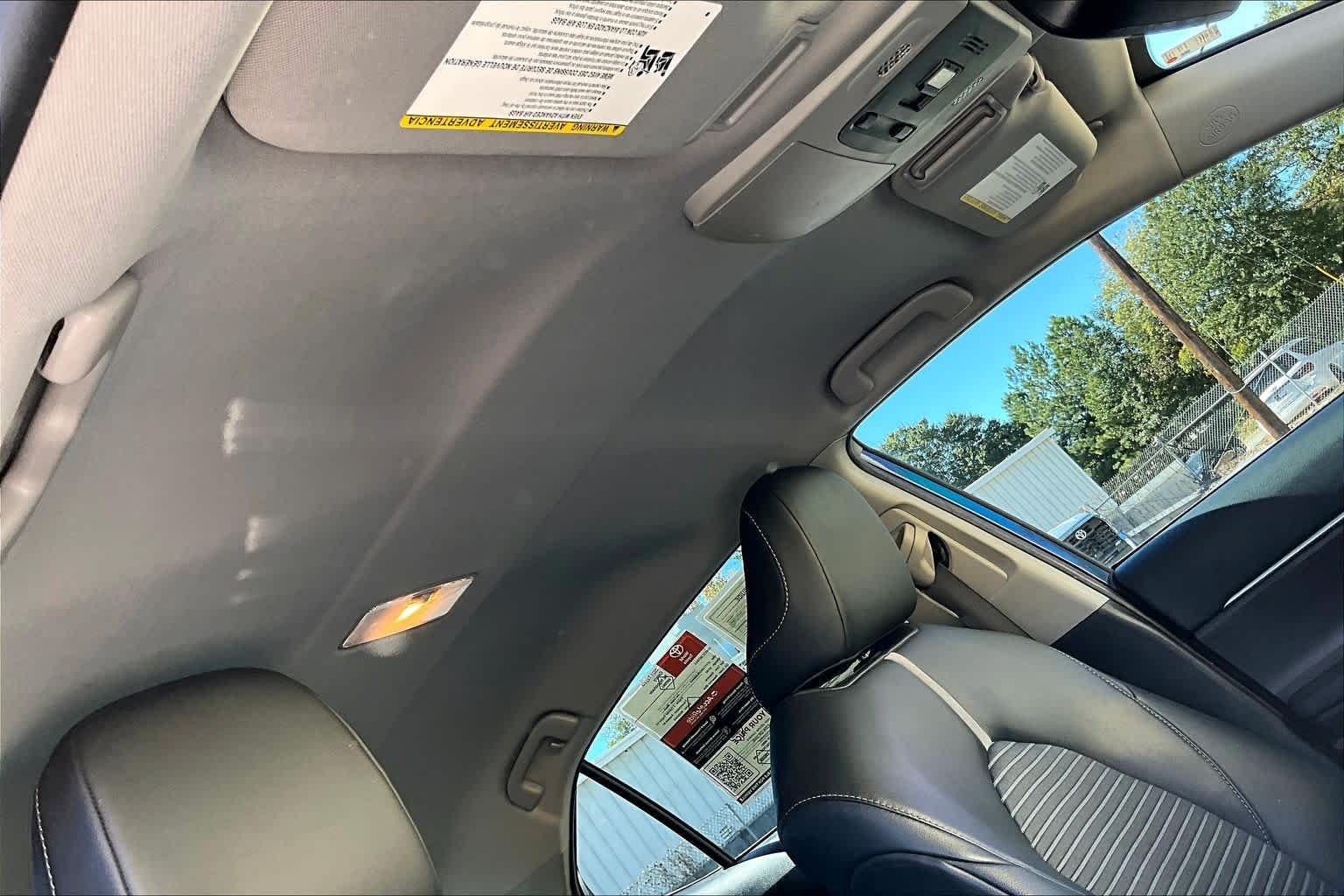 Certified Used 2024 Reservoir Blue Toyota SE Nightshade image 14