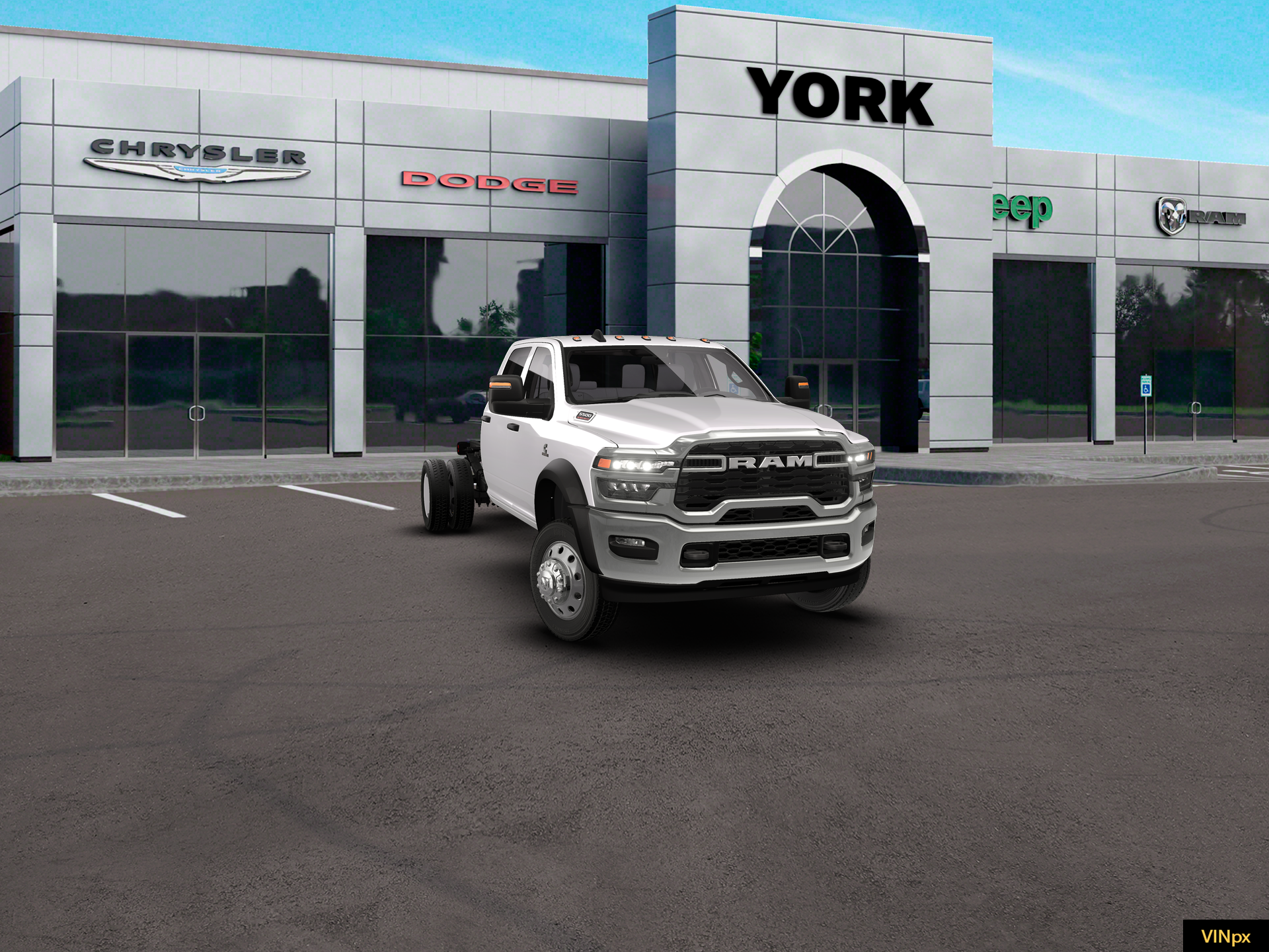 New 2026 Bright White Clear-Coat Exterior Paint RAM Tradesman image 16