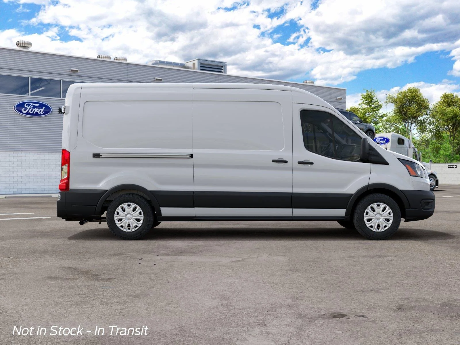 New 2027 Oxford White Ford Cargo Van image 7