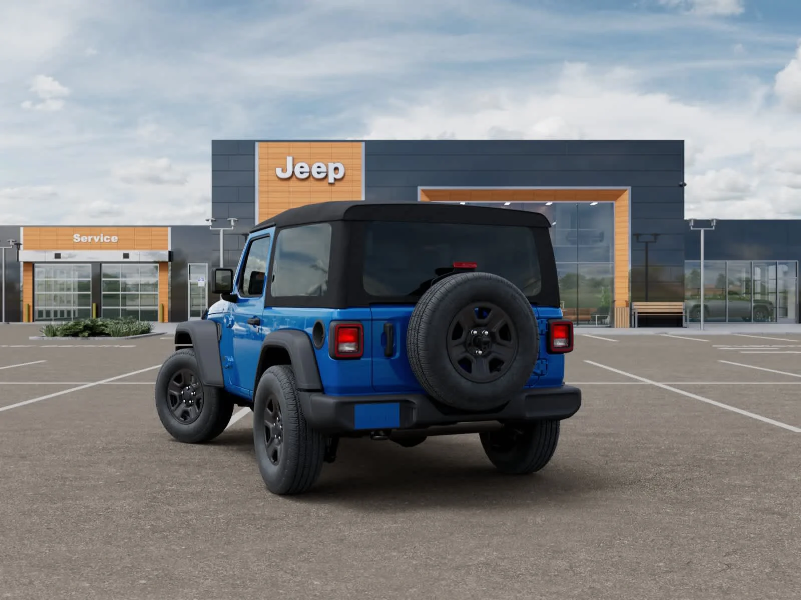 New 2026 Hydro Blue Pearlcoat Jeep Sport image 3