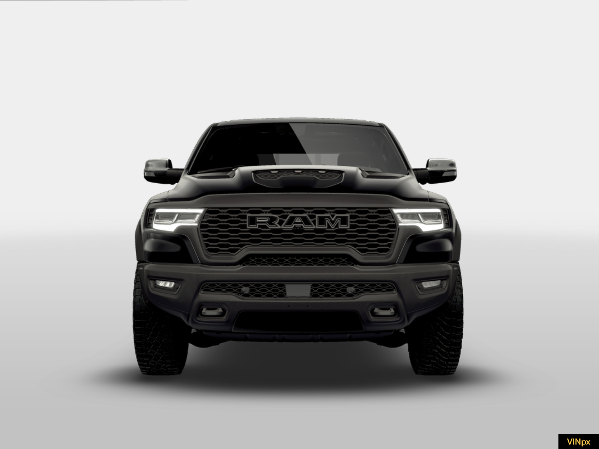 New 2026 Diamond Black Crystal Pearl-Coat Exterior Paint RAM RHO image 12