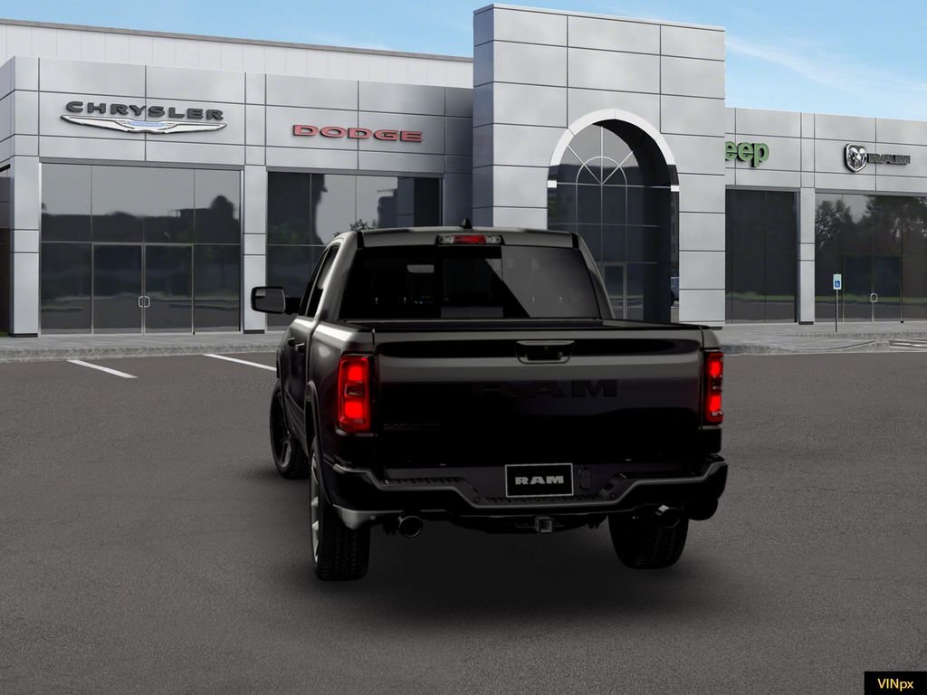 New 2026 Diamond Black Crystal Pearl-Coat Exterior Paint RAM Laramie image 13