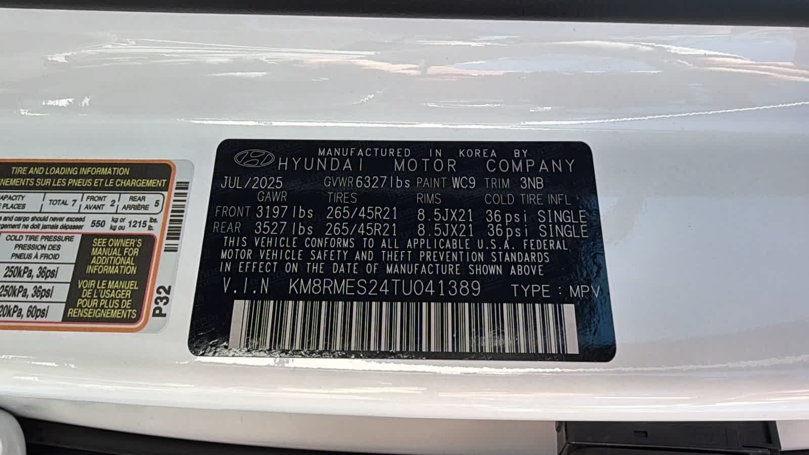 Certified Used 2026 Creamy White Pearl Hyundai Calligraphy image 30