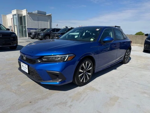 Used 2023 Blue Honda EX image 3