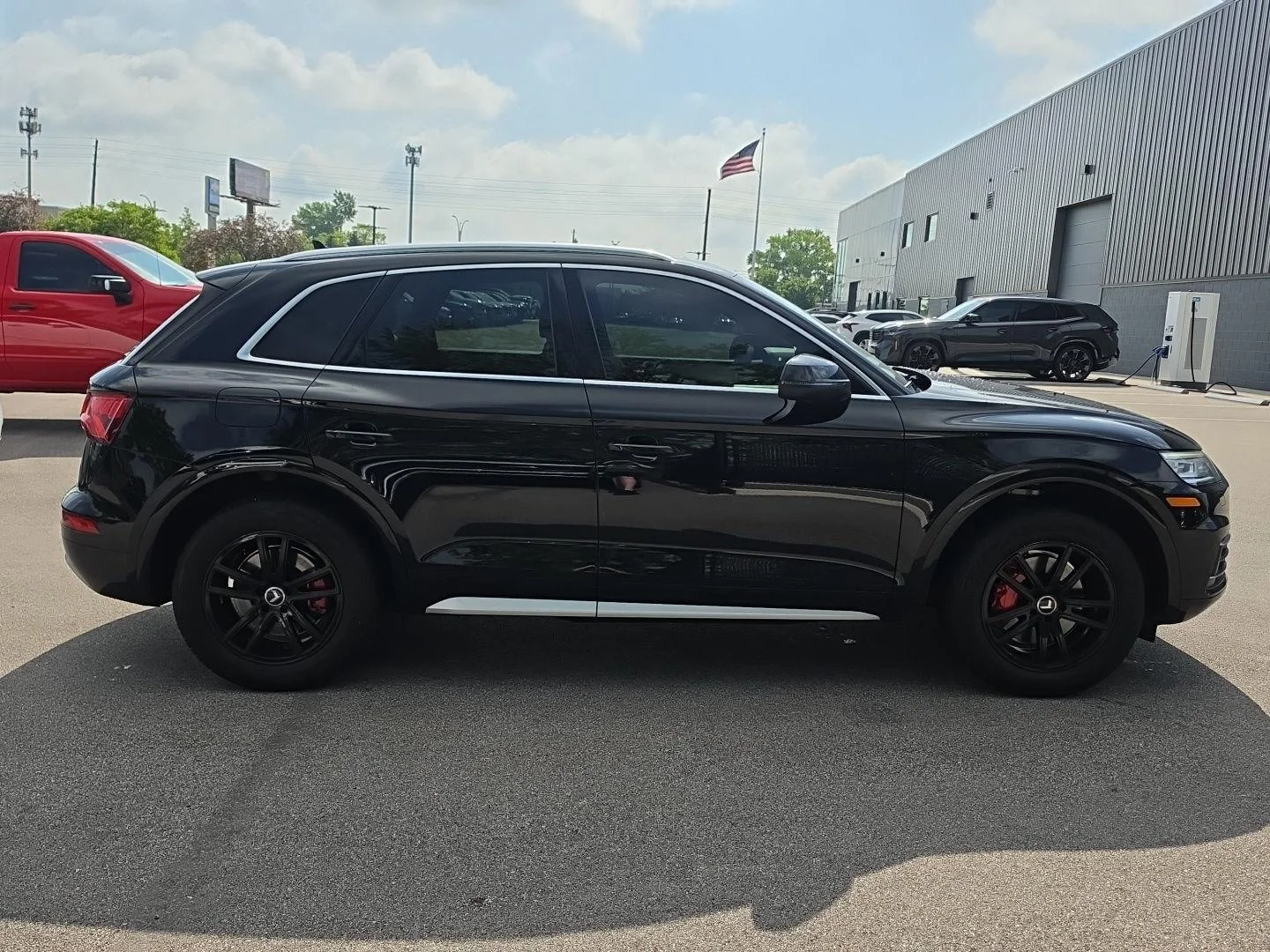 Used 2020 Brilliant Black Audi Premium image 2