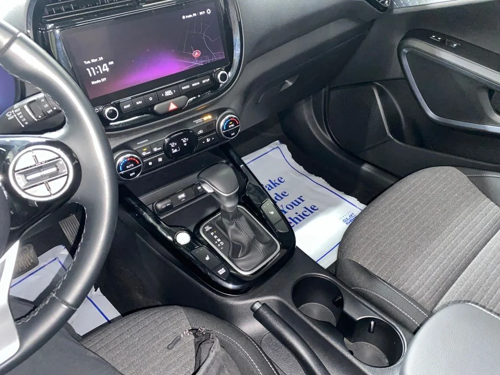 Used 2025 Surf Blue Kia EX image 21
