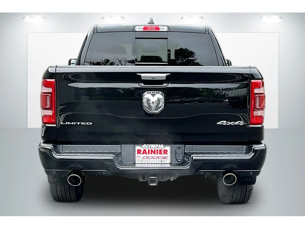 Used 2022 Diamond Black Crystal Pearlcoat Ram Limited image 4