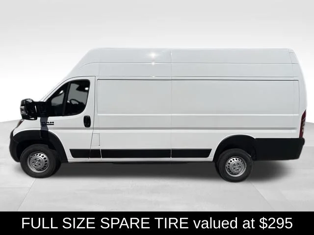 New 2025 Bright White Clear-Coat Exterior Paint RAM STEP VAN SHR image 3