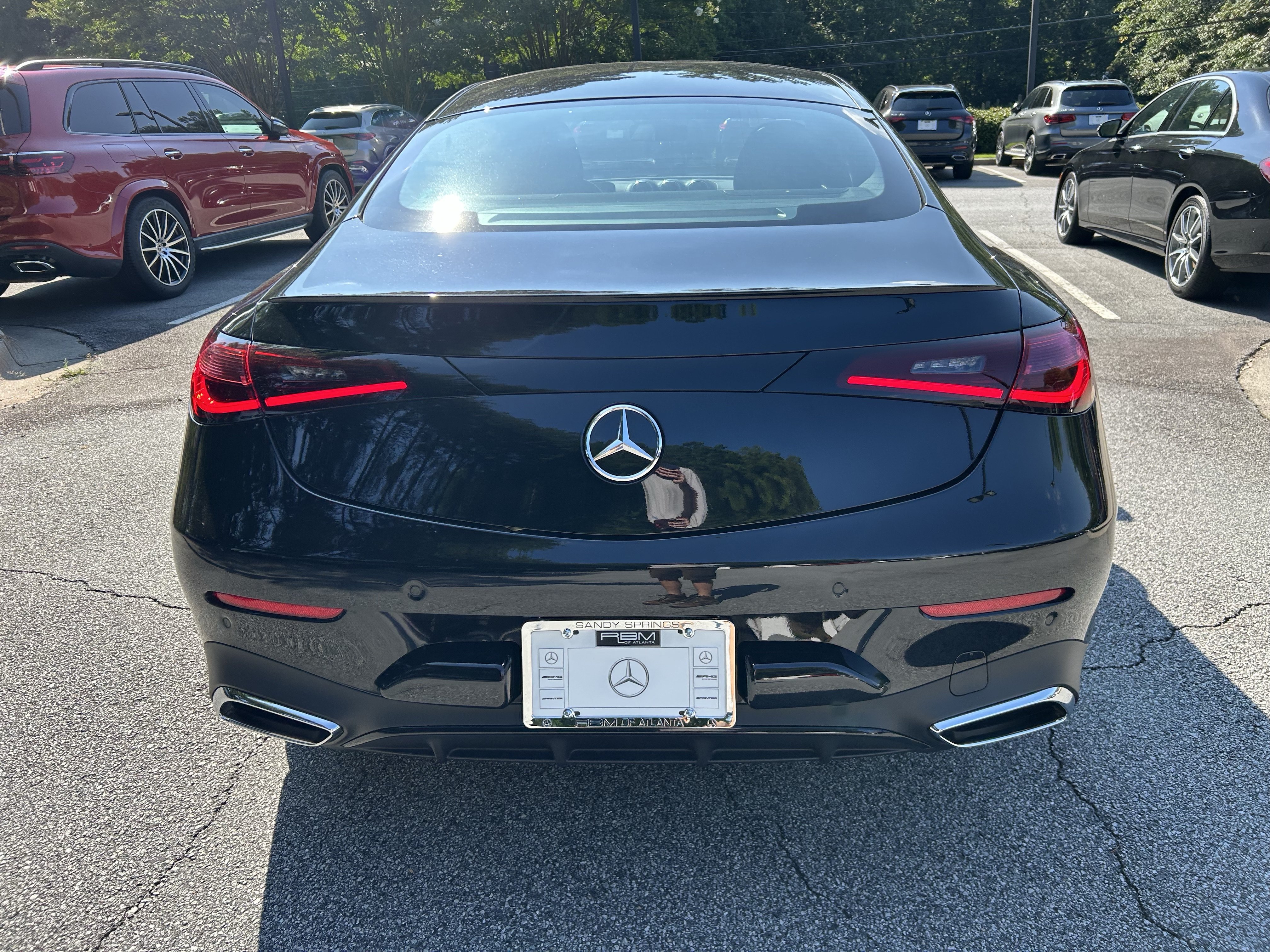 Certified Used 2025 Obsidian Black Metallic Mercedes-Benz CLE 300 4MATIC® Coupe image 7