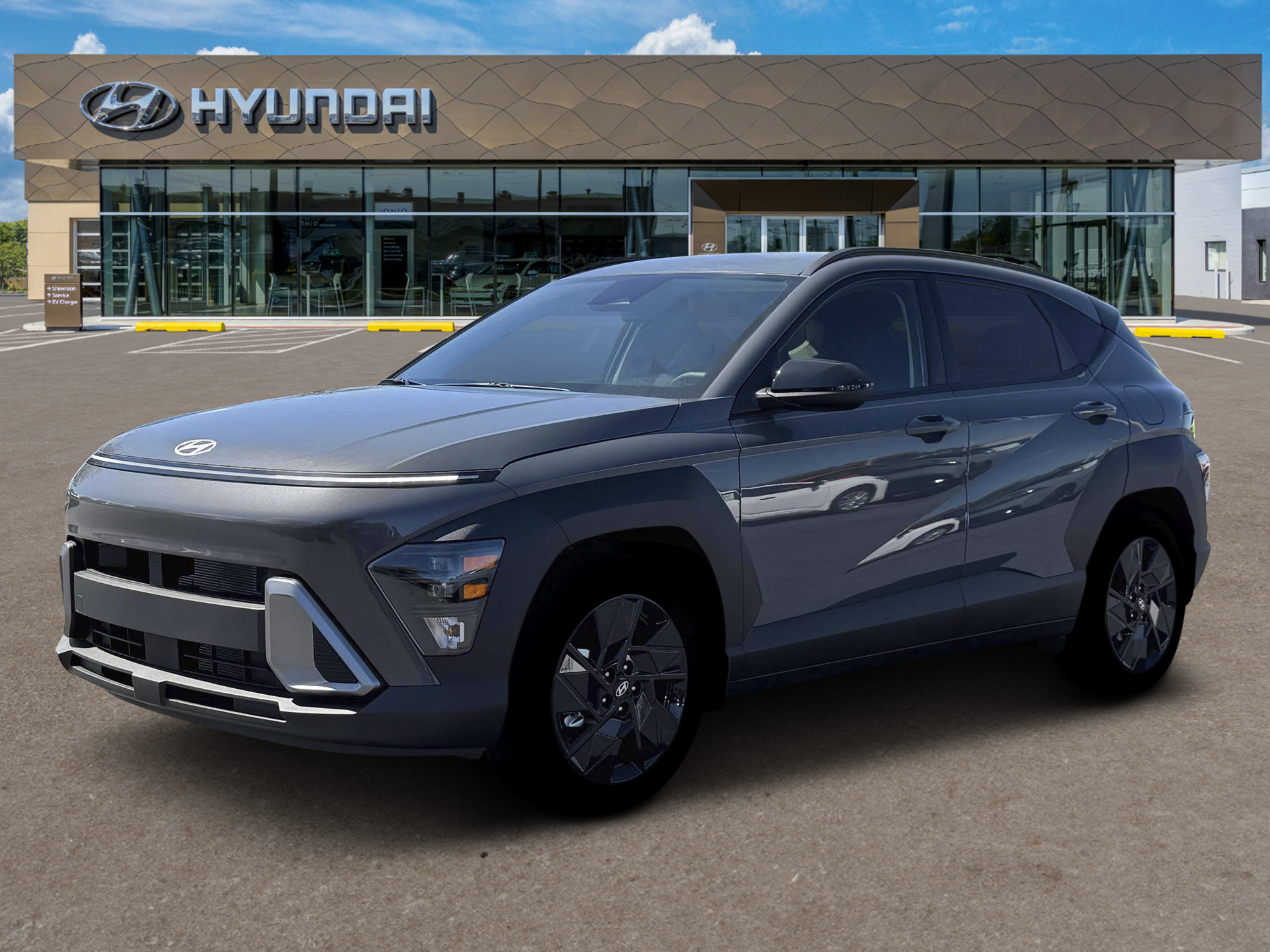 New 2026 Ecotronic Gray Pearl Hyundai SEL Sport FWD image 2