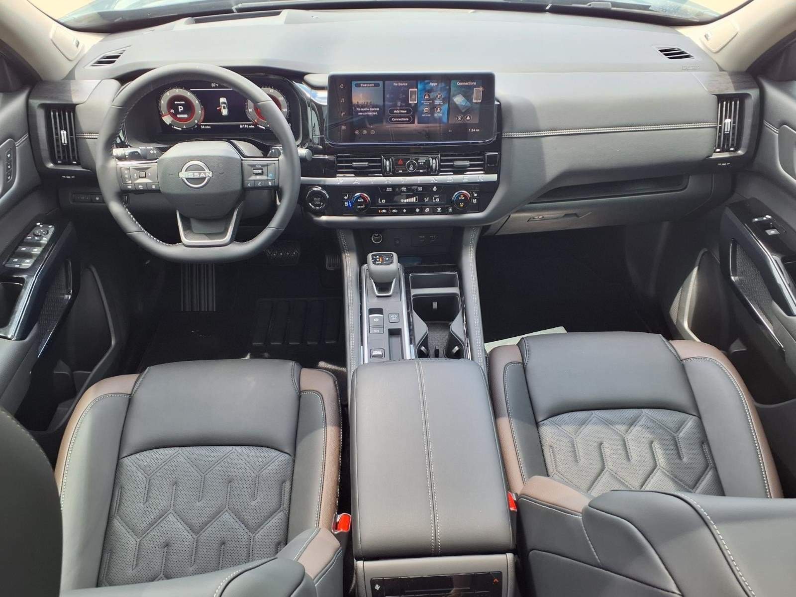 2026 Nissan Pathfinder Platinum Green at Robbins Nissan
