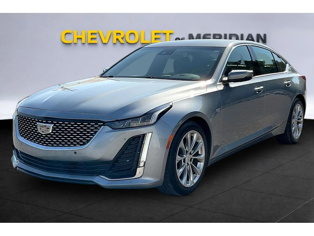 Used 2023 Argent Silver Metallic Cadillac Premium Luxury image 9