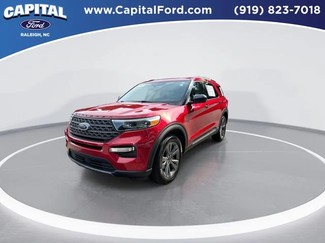 Used 2023 Red Ford XLT image 4