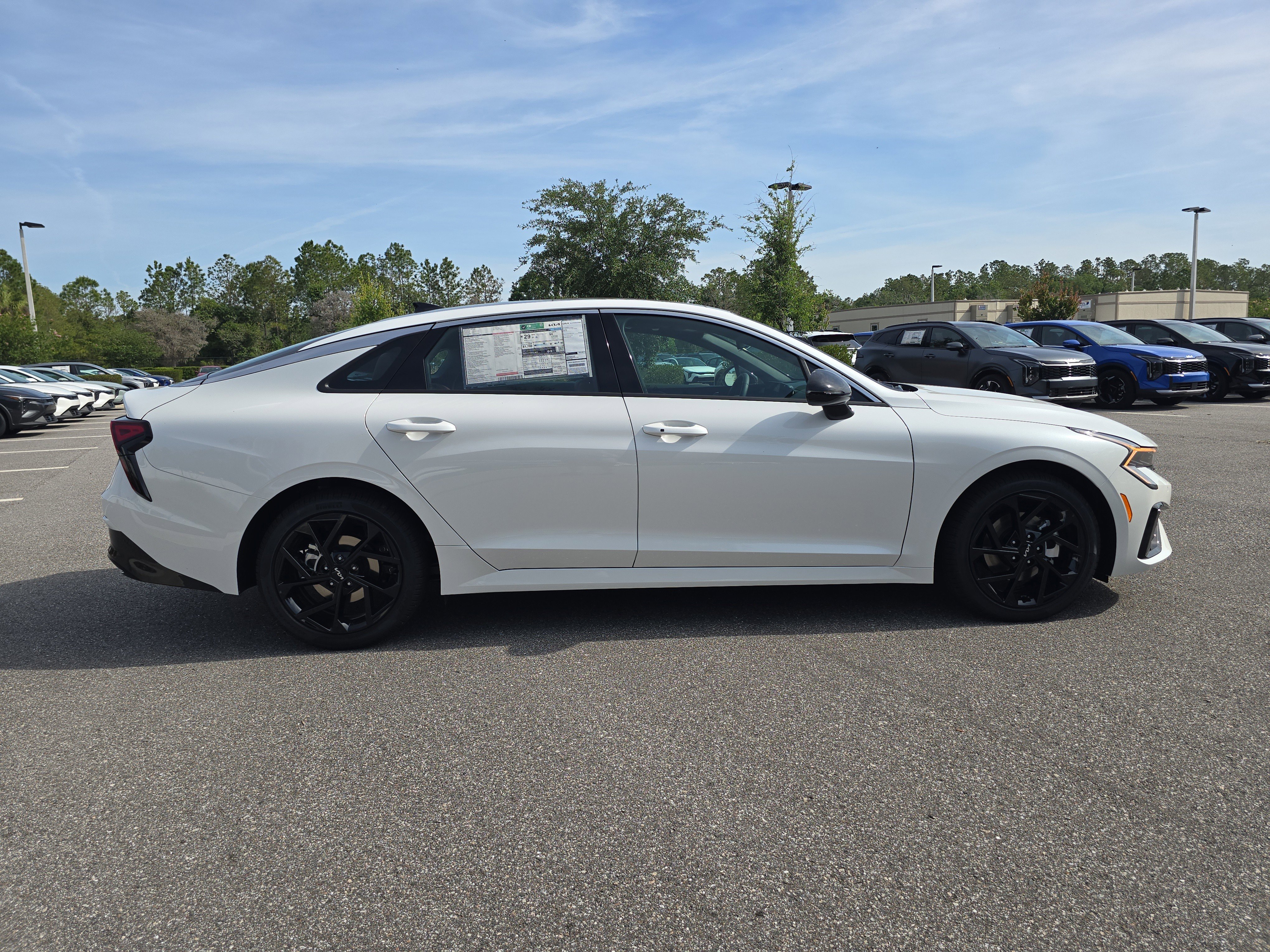 New 2026 Snow White Pearl Kia GT-Line FWD image 9