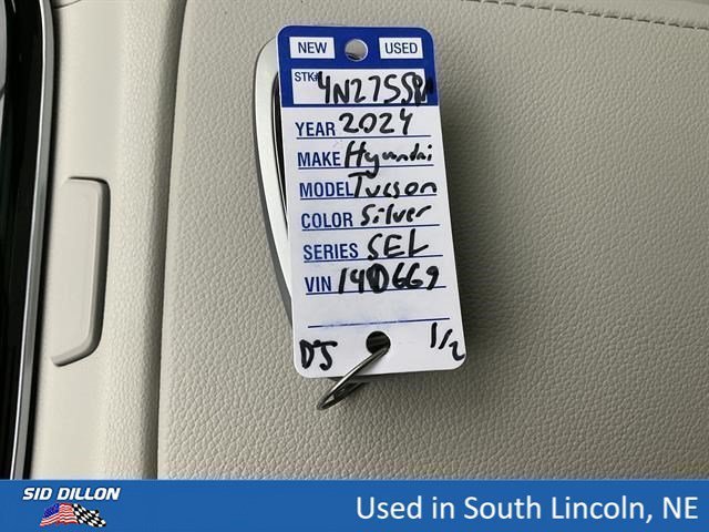 Used 2024 Shimmering Silver Hyundai SEL Convenience image 8