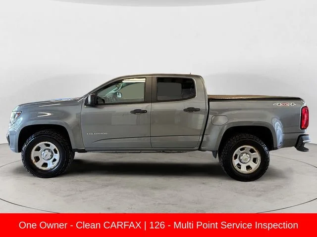 Used 2021 Gray Chevrolet Work Truck image 2