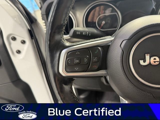 Certified Used 2020 Bright White Clearcoat Jeep Unlimited Rubicon image 11