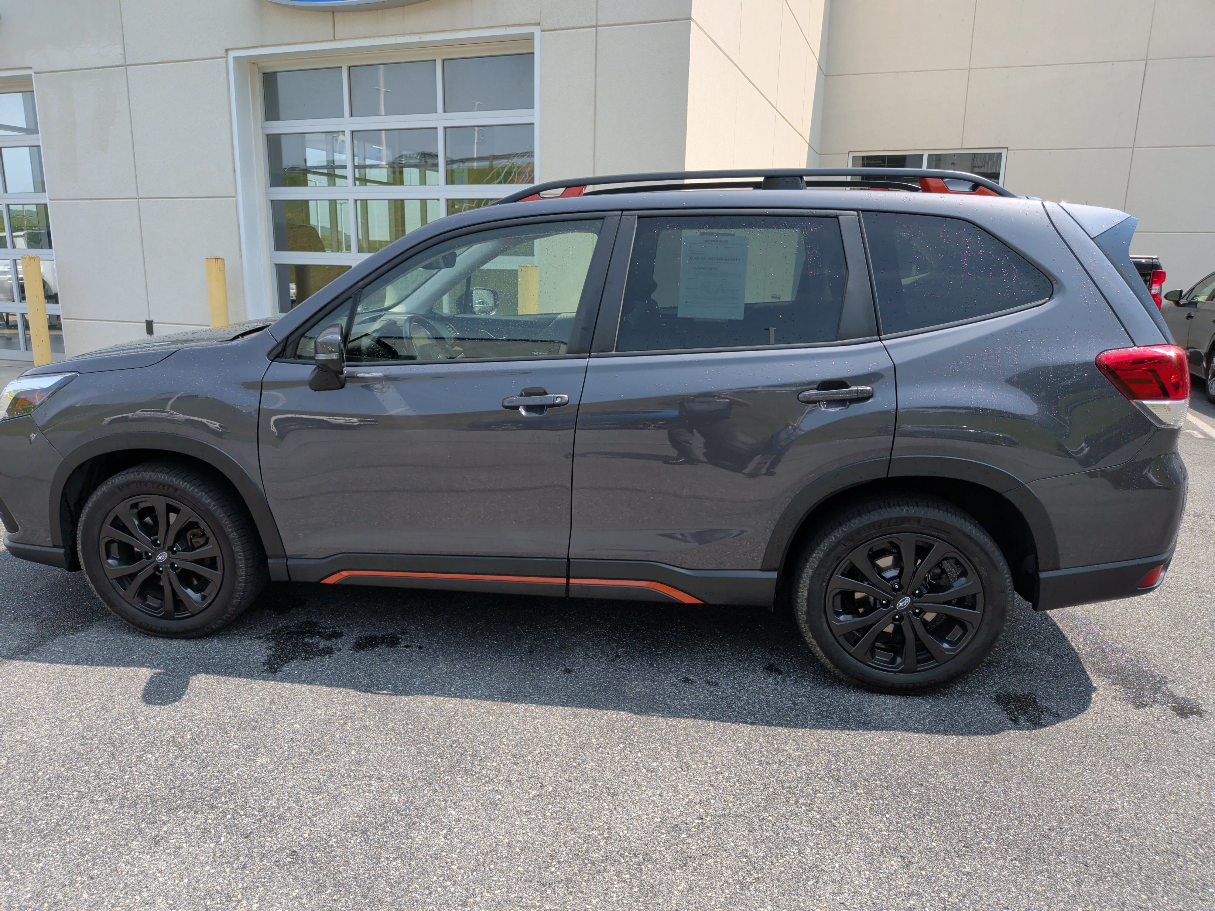 Used 2023 Magnetite Gray Metallic Subaru Sport image 6