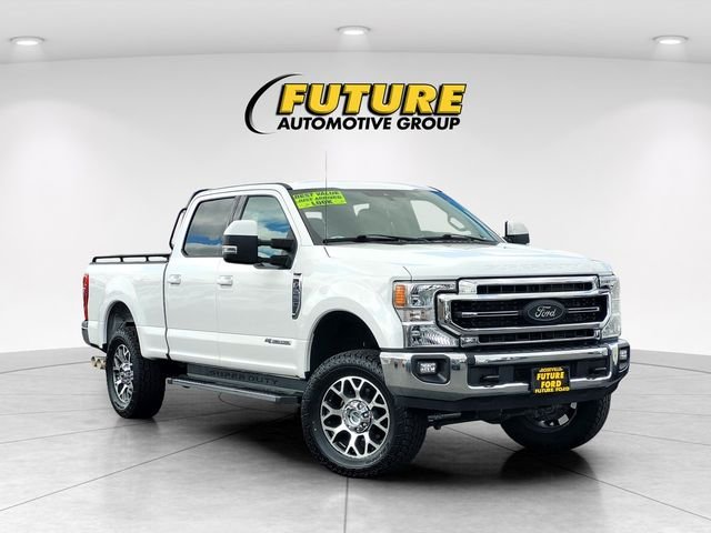 Used 2021 White Ford Lariat image 1
