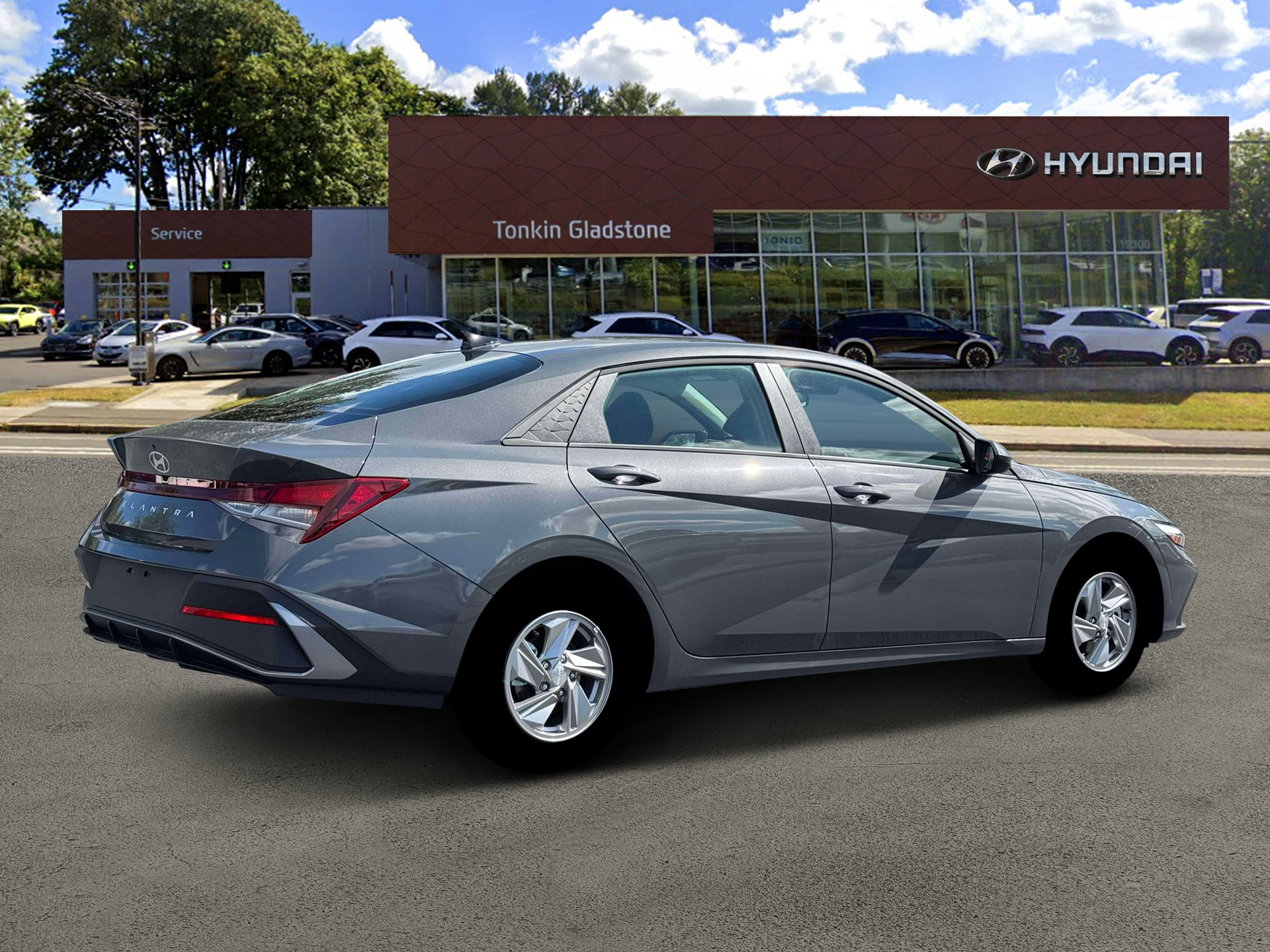 New 2026 Gray Hyundai SE image 8